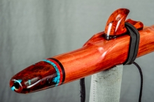 Eastern Red Cedar Native American Flute, Minor, High C-5, #K31L (0)